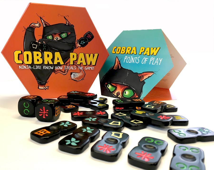 A picture showing Cobra Paw and components