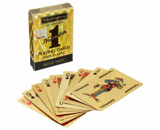 Waddingtons No. 1 Gold Playing Cards