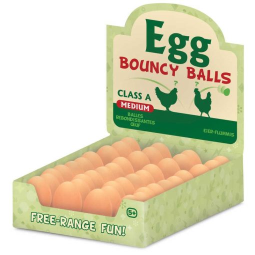 egg bouncy ball