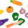 Wooden Cutting Vegetables 17pce