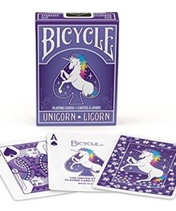 bicycle unicorn deck