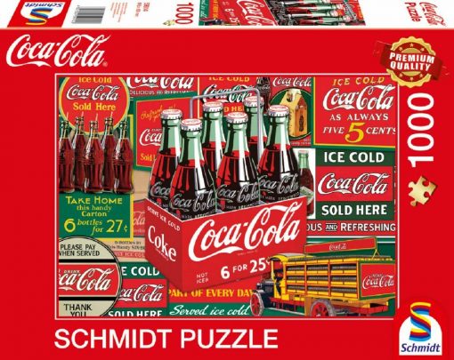 Coca Cola Classic Bottles Puzzle