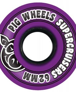 pig supercruiser wheels purple 62mm