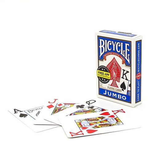 bicycle jumbo face cards