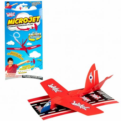 Wicked Microjet Returning Boomerang Plane Wicked Microjet Returning Boomerang Plane