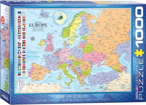 map of europe jigsaw