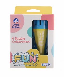 uncle bubble confetti bubbler