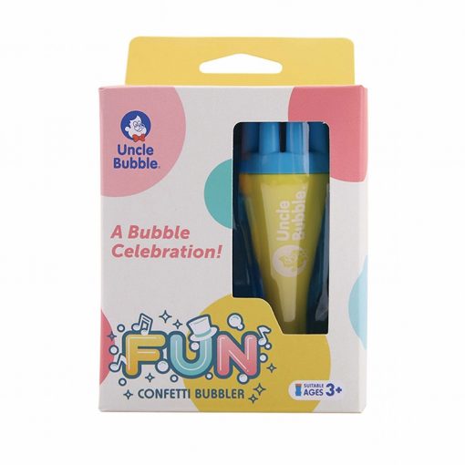uncle bubble confetti bubbler