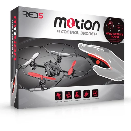 red5 motion control drone red