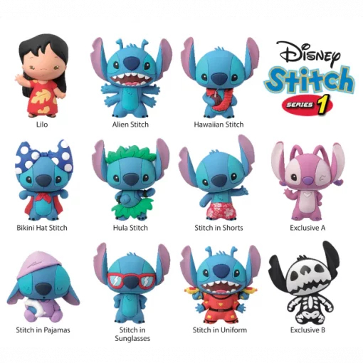 Disney's Stitch Series 1 Bag Clip