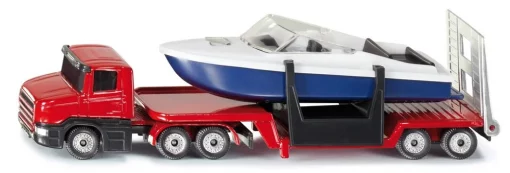 Low Loader with Speed Boat