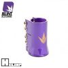 blunt h clamp quad purple