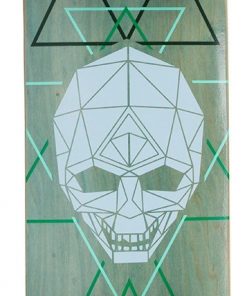 Enuff Skateboards Geo Skull Green Main