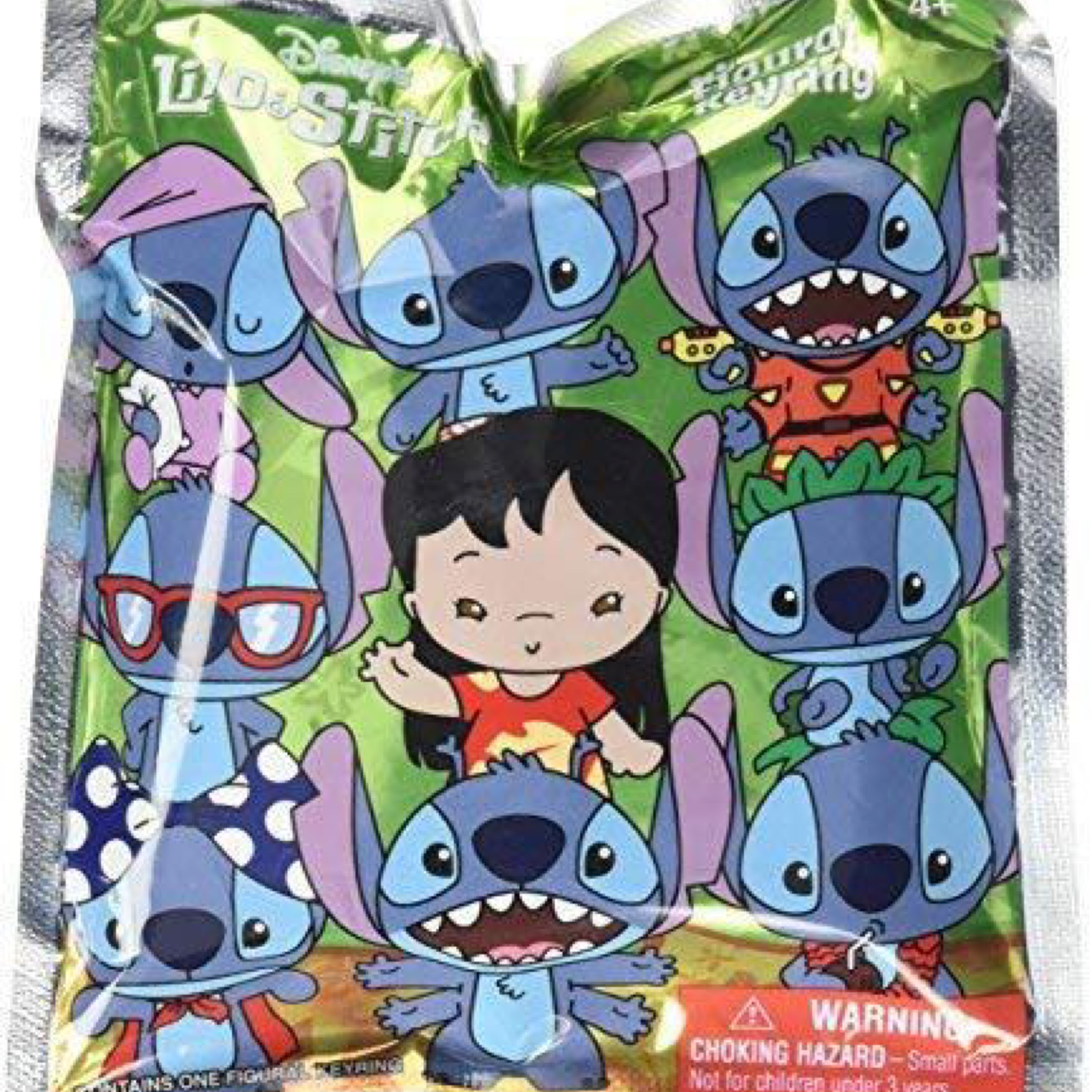 Disney Lilo & Stitch Figural Keyring Series Skeleton Stitch Exclusive B Keychain