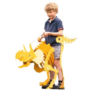 Dinosuit Triceratops -The Dinosaur Toy Costume That You Build