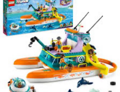 Lego sea friends rescue boat