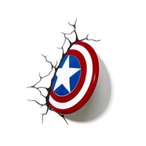 3DLIGHTFX Marvel Avengers Captain America 3D Deco Light