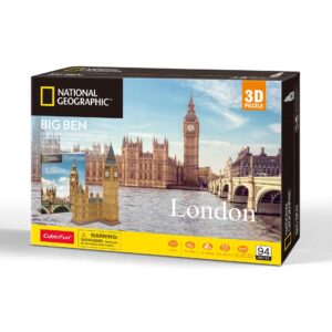 University Games 7645 National Geographic Big Ben 3D Puzzle