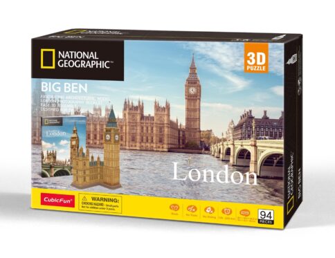 University Games 7645 National Geographic Big Ben 3D Puzzle