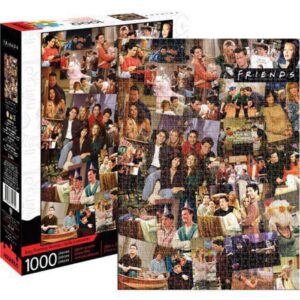 Aquarius Friends Collage Puzzle (1000 Piece Jigsaw Puzzle) - Officially Licensed Friends TV Show Merchandise & Collectibles - Glare Free - Precision Fit