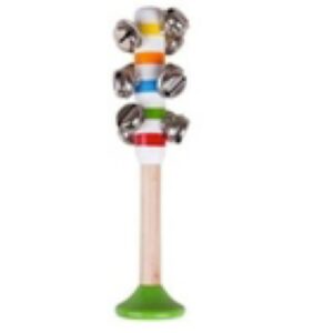 Bigjigs Toys Wooden Bell Stick