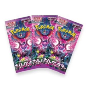 1 Pack Pokemon Card Night Wanderer SV6A Booster Pack Japanese TCG