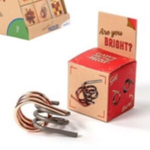 Are You Amazing? Classic Metal Puzzle Brain Game from Recent Toys Rt5117