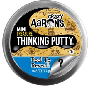Crazy Aaron's Thinking Putty Treasure Surprise Mini Tin