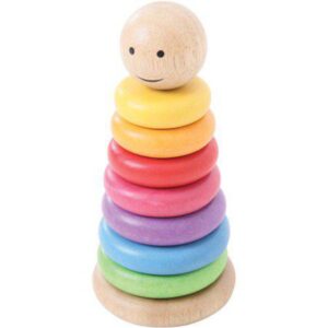 Bigjigs Toys First Rainbow Stacker