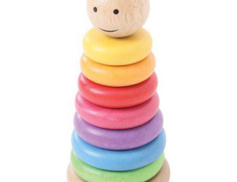 Bigjigs Toys First Rainbow Stacker