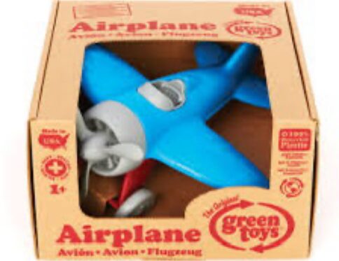 Green Toys Airplane – Blue/Red