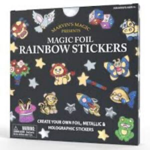 Marvin's Magic Foil Rainbow Stickers