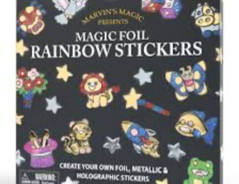 Marvin’s Magic Foil Rainbow Stickers