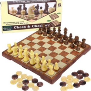 Chess and Checkers Set - Folding Version